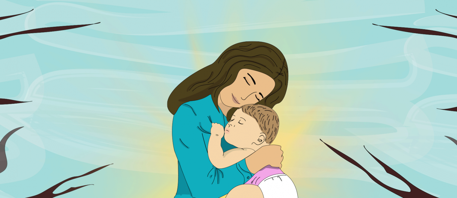 La-seguridad-y-el-amor.que-brinda-una-madre-a-sus-hijos